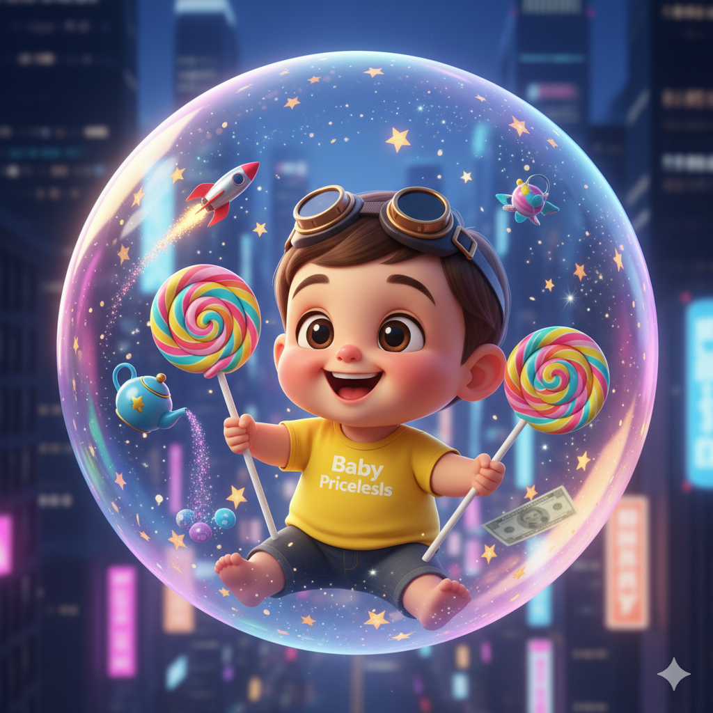 Baby Priceless Art - wee
